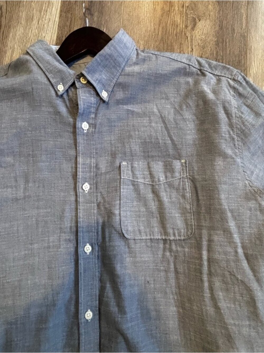 Mens XXL Dress Shirt Bundle 3 Pack Denver Hayes Haggar Button Down - Picture 3 of 16